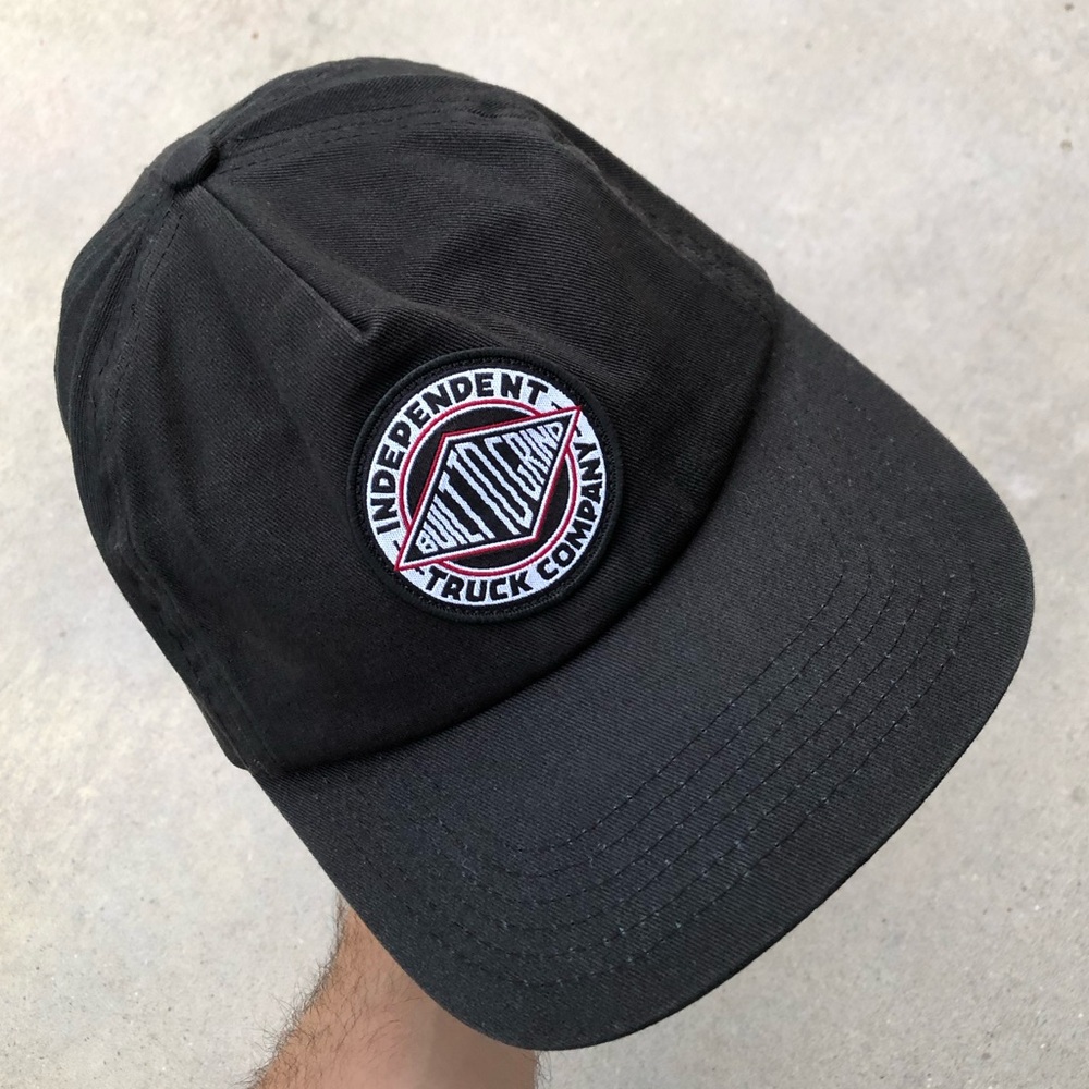 Independent Truck Company Built To Grind Black Snapback Hat Adjustable Size